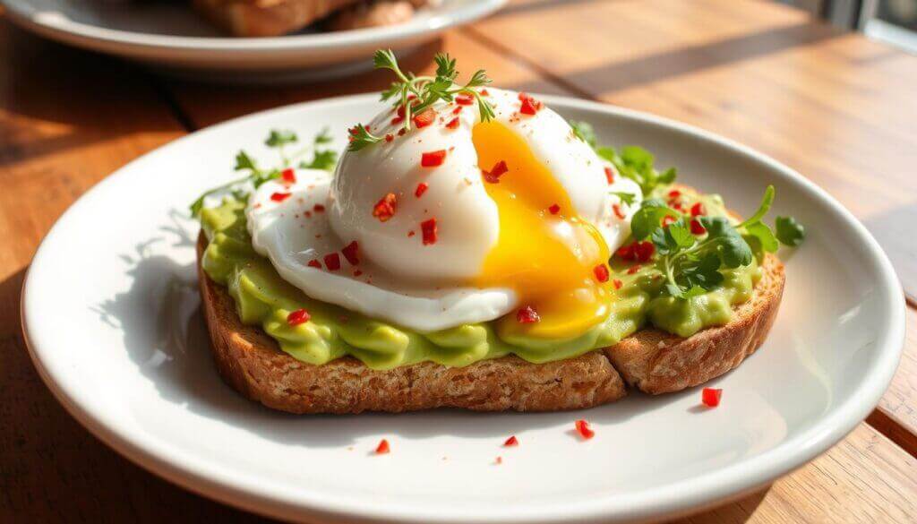 Avocado Toast with Poached Egg