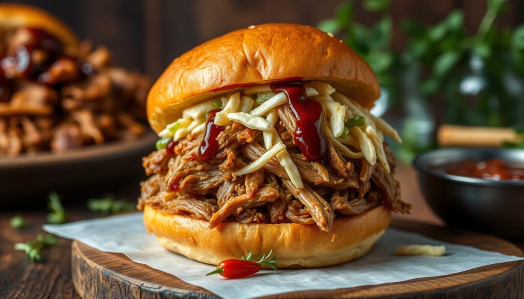 BBQ Pulled Pork Sandwich