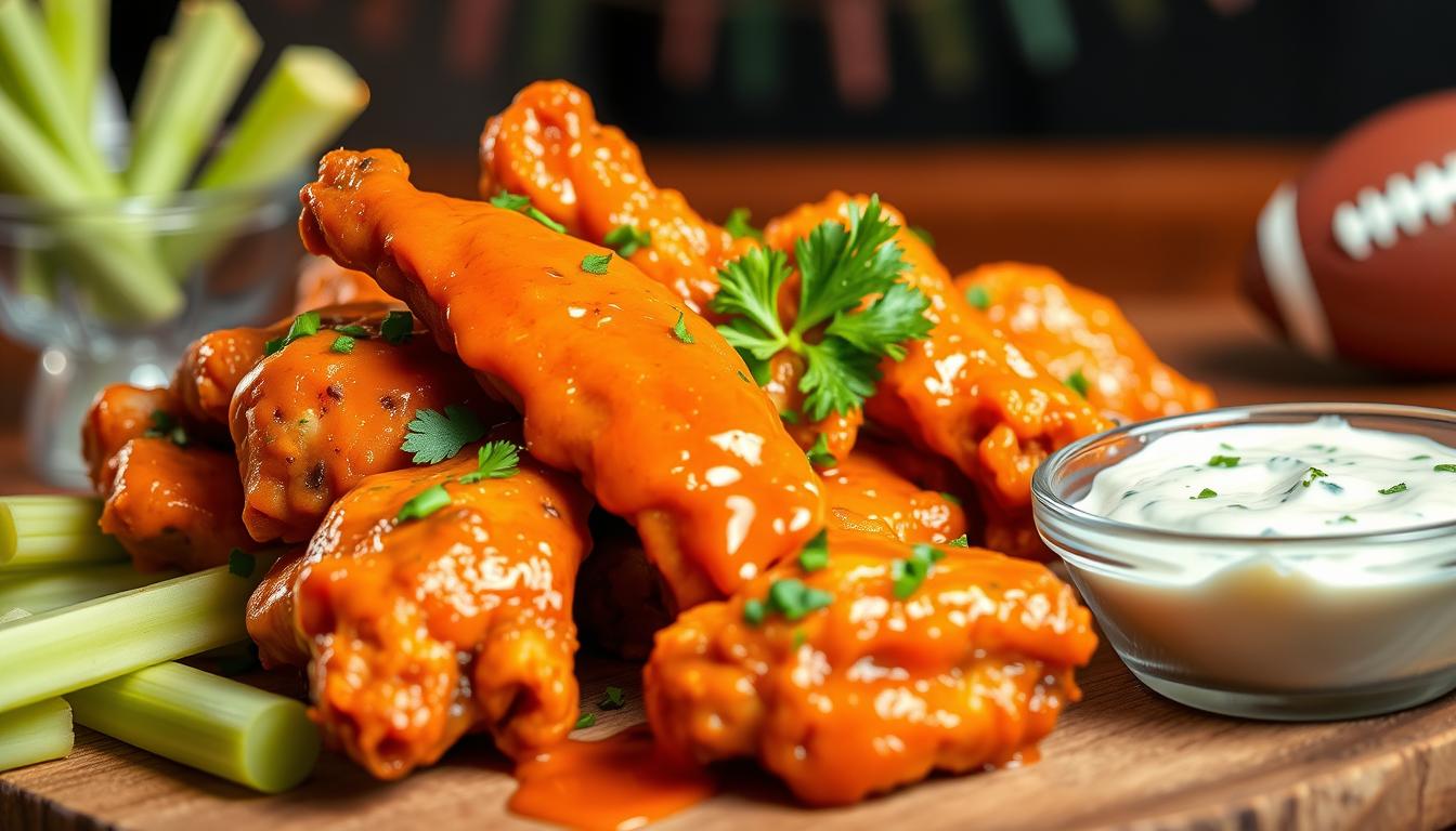 Buffalo Chicken Wings for Super Bowl