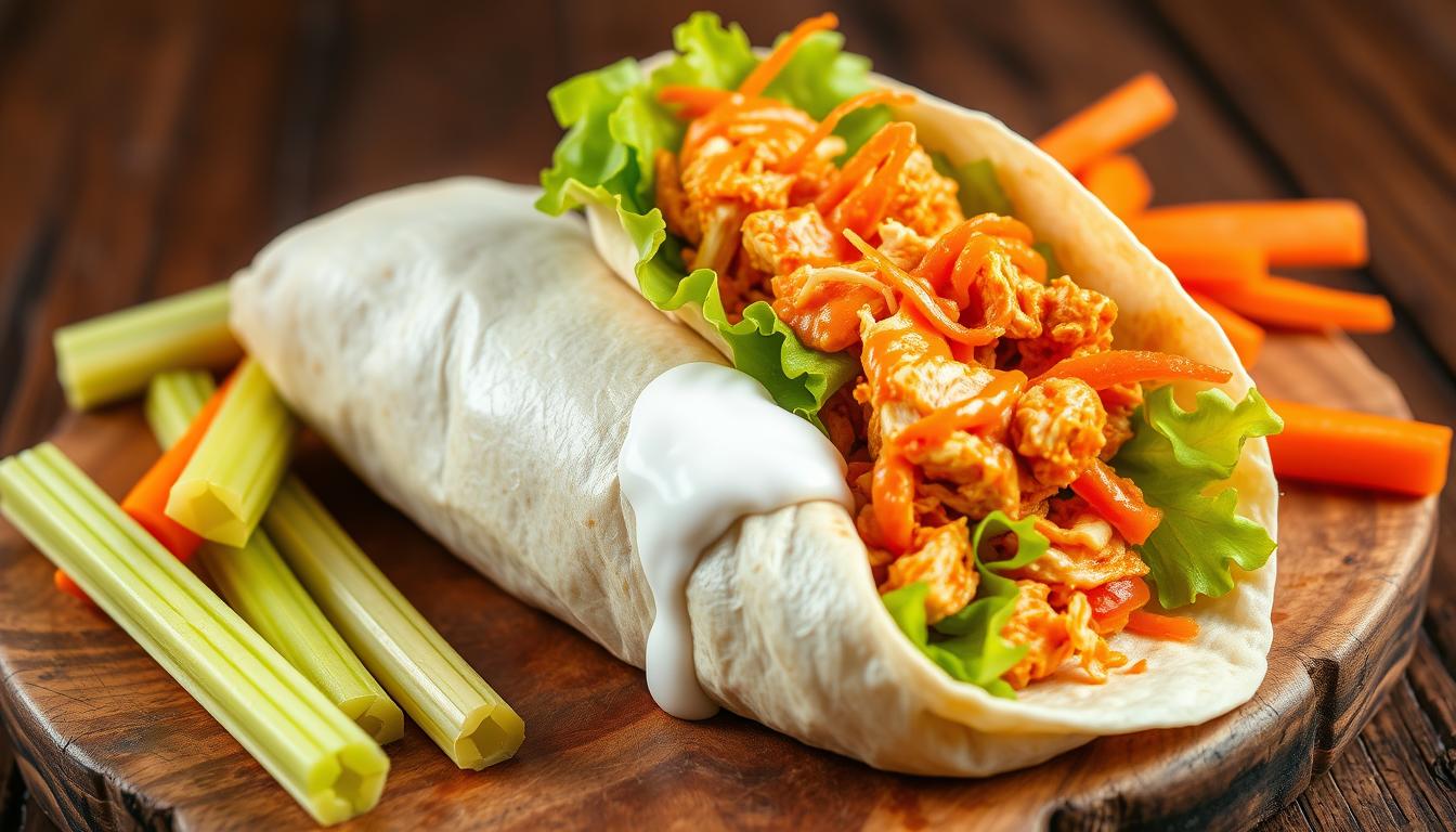 Buffalo Chicken Wraps