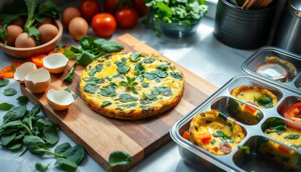 Egg and Spinach Frittata