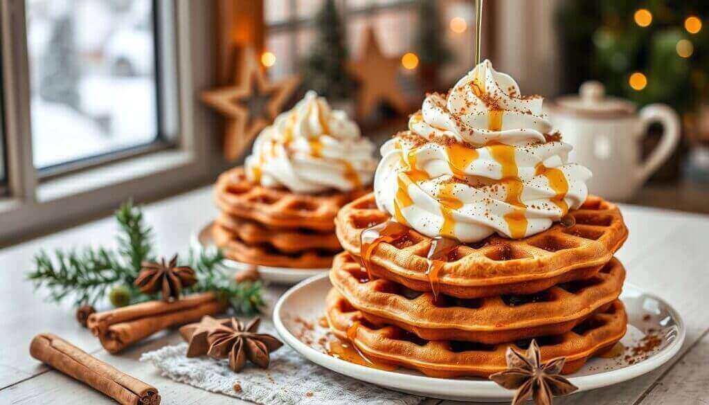 Gingerbread Waffles