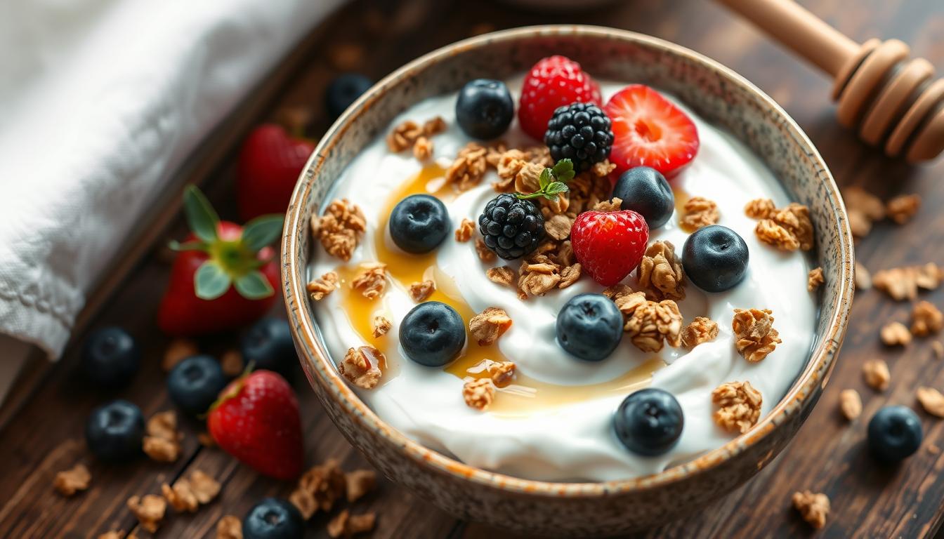 Granola with Greek Yogurt