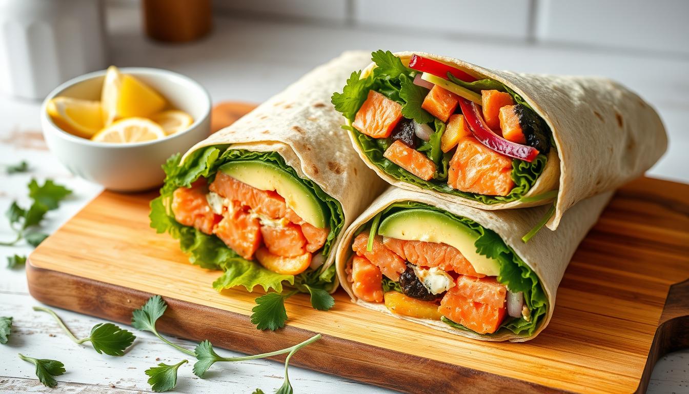 Heart-Healthy Salmon Wrap