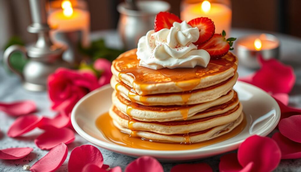 Heart-Shaped Pancakes