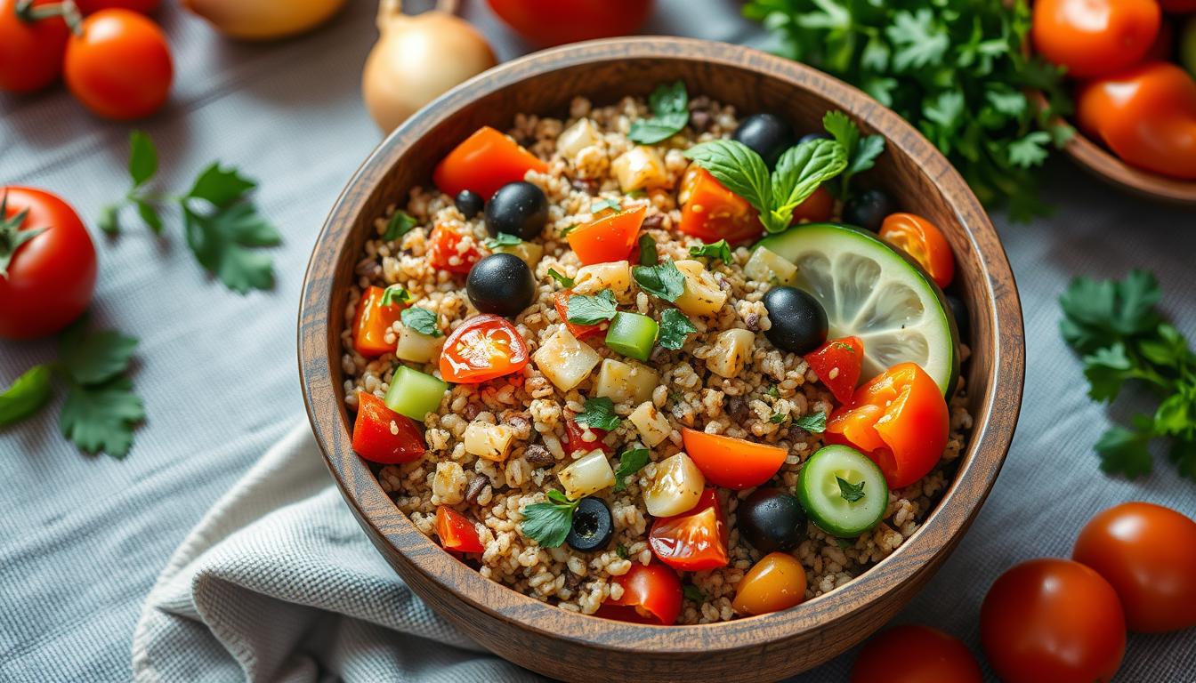 Mediterranean Grain Bowl