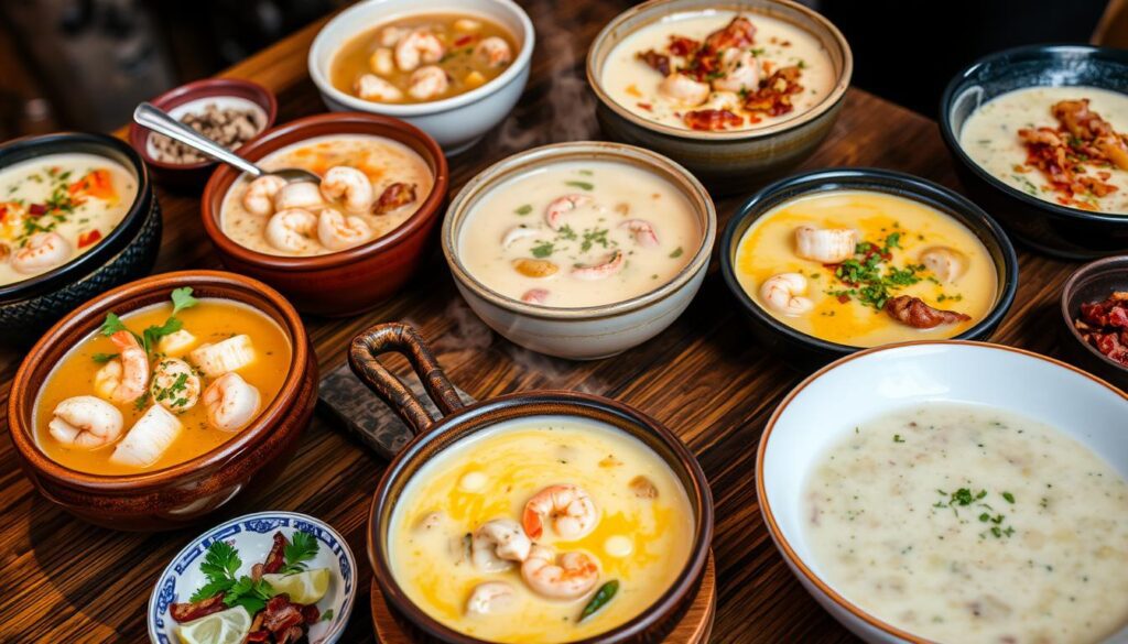 Seafood Chowder Variations