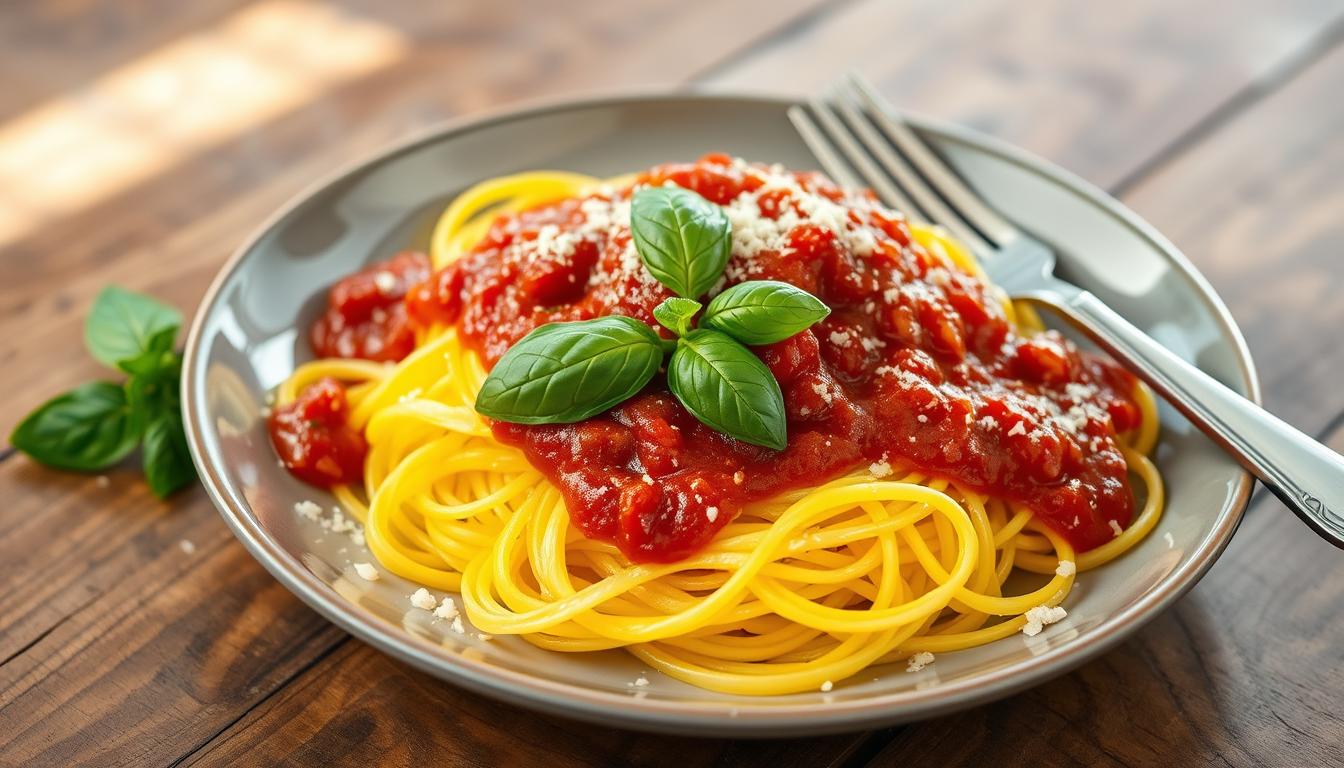 Spaghetti Squash with Marinara