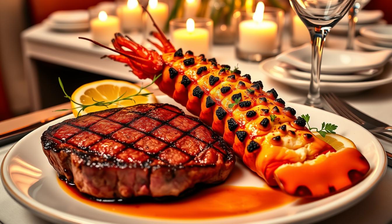 Steak and Lobster for Valentine’s Day