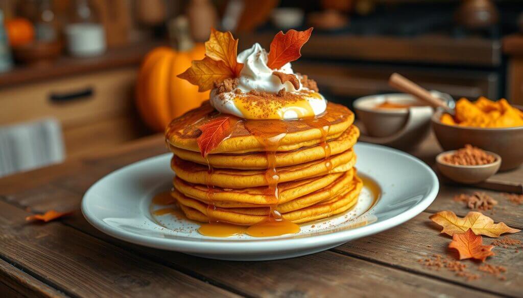 Pumpkin Spice Pancakes