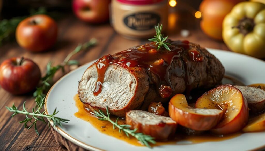 pork tenderloin with apples