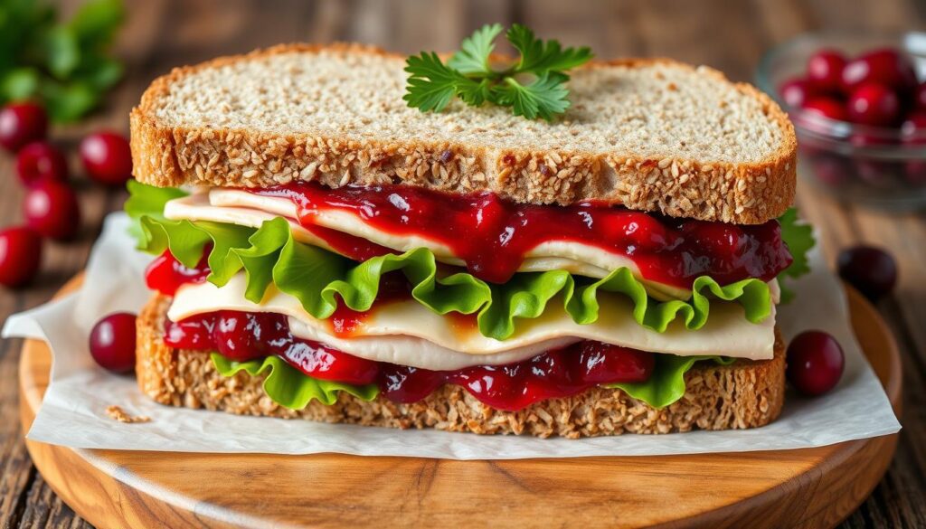 turkey cranberry sandwich