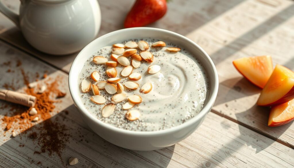 Chia Pudding with Almonds