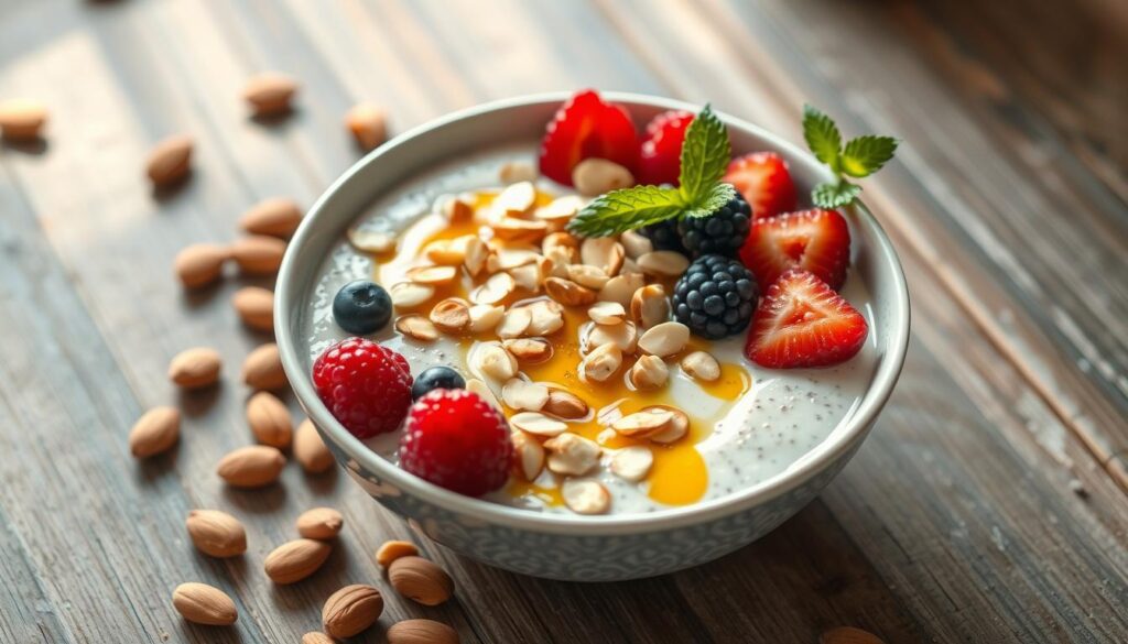 Chia Pudding with Almonds