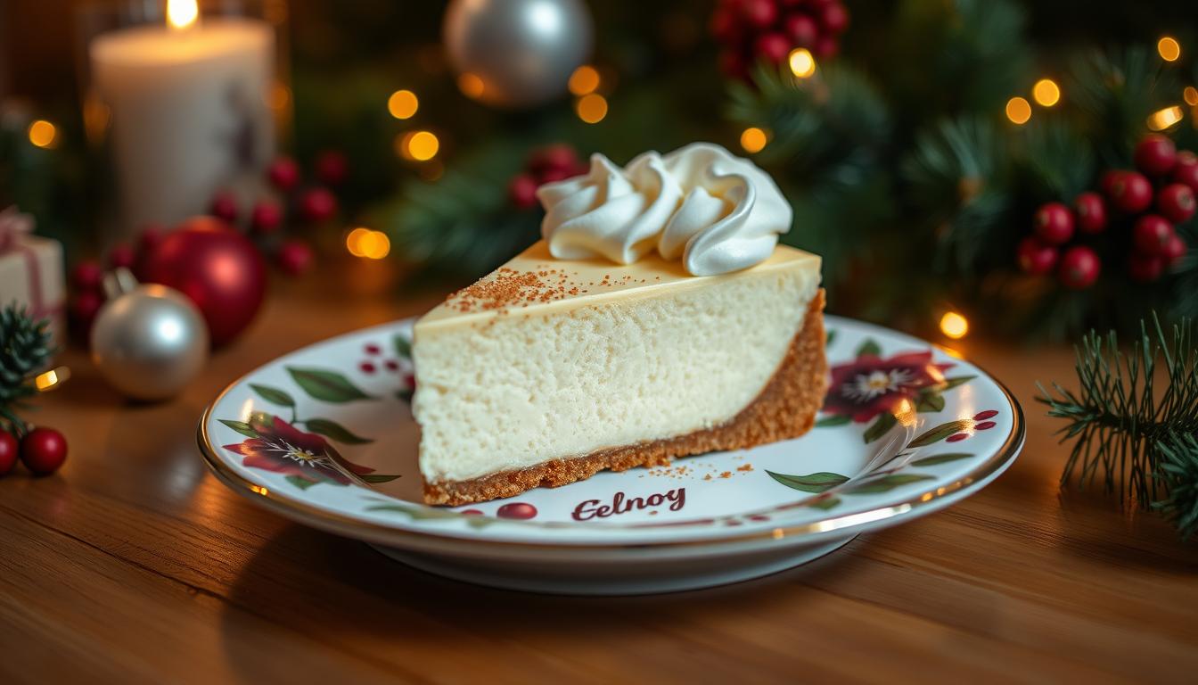 Eggnog Cheesecake