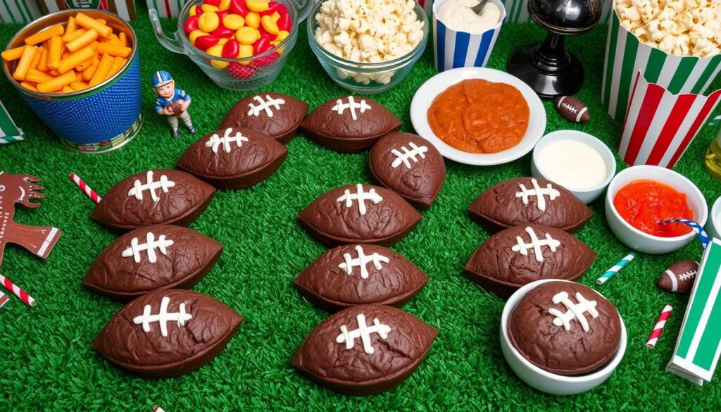 Football party snacks