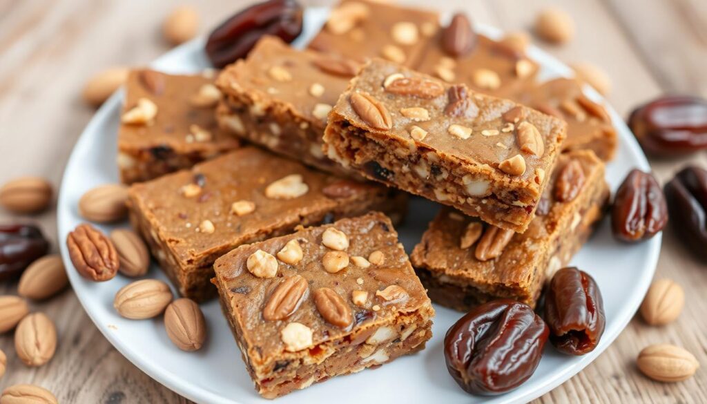 Homemade Date and Nut Bars