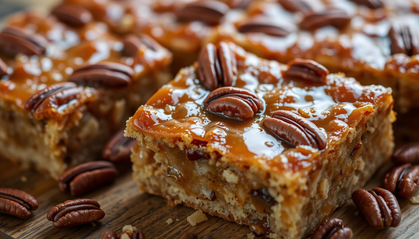 Maple Pecan Bars