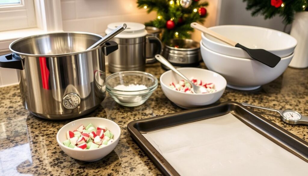 Peppermint Bark Equipment