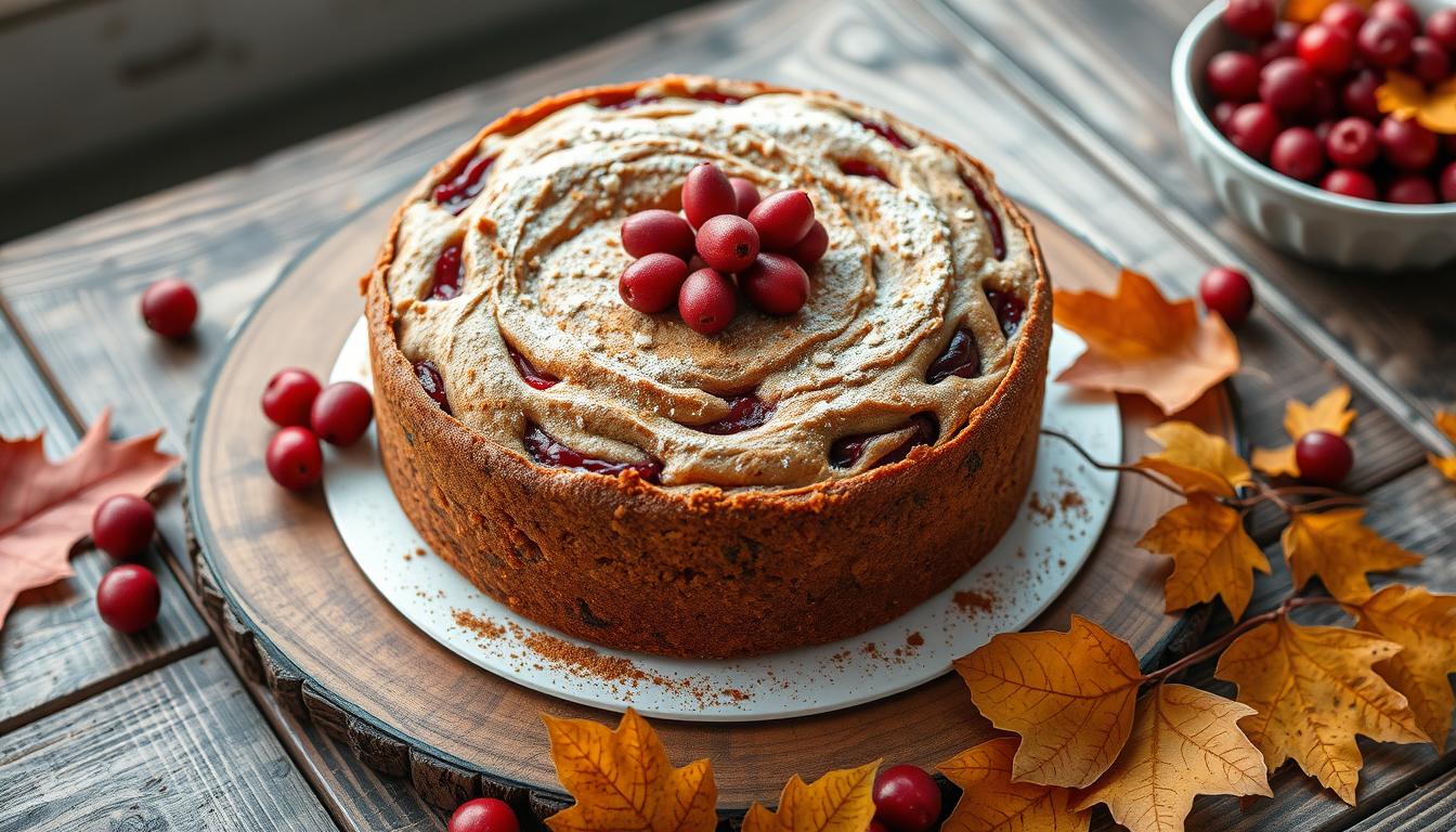 Spiced Cranberry Cake