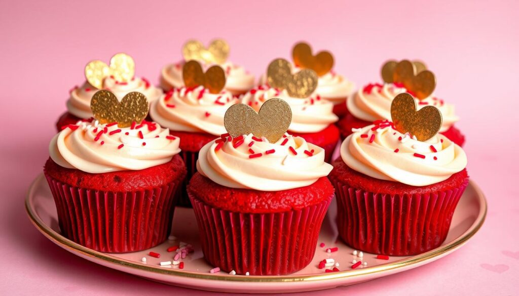 Valentine's Day cupcakes