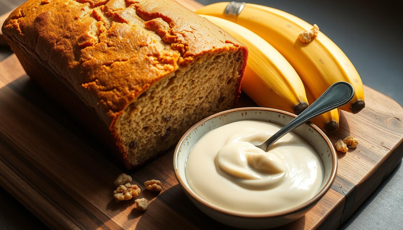 easy banana bread recipe with mayo​