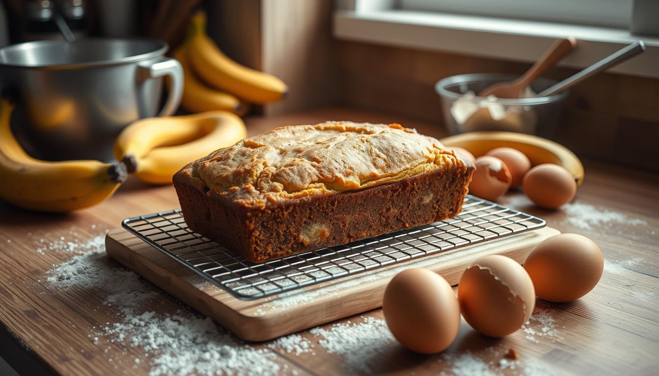 easy banana bread recipe without baking soda