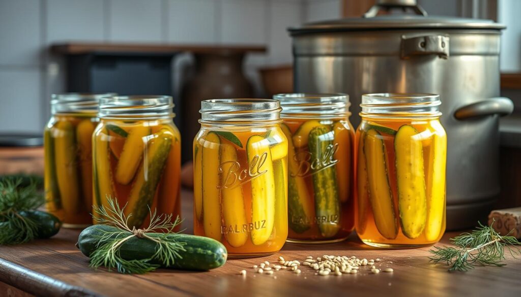 heirloom pickle canning