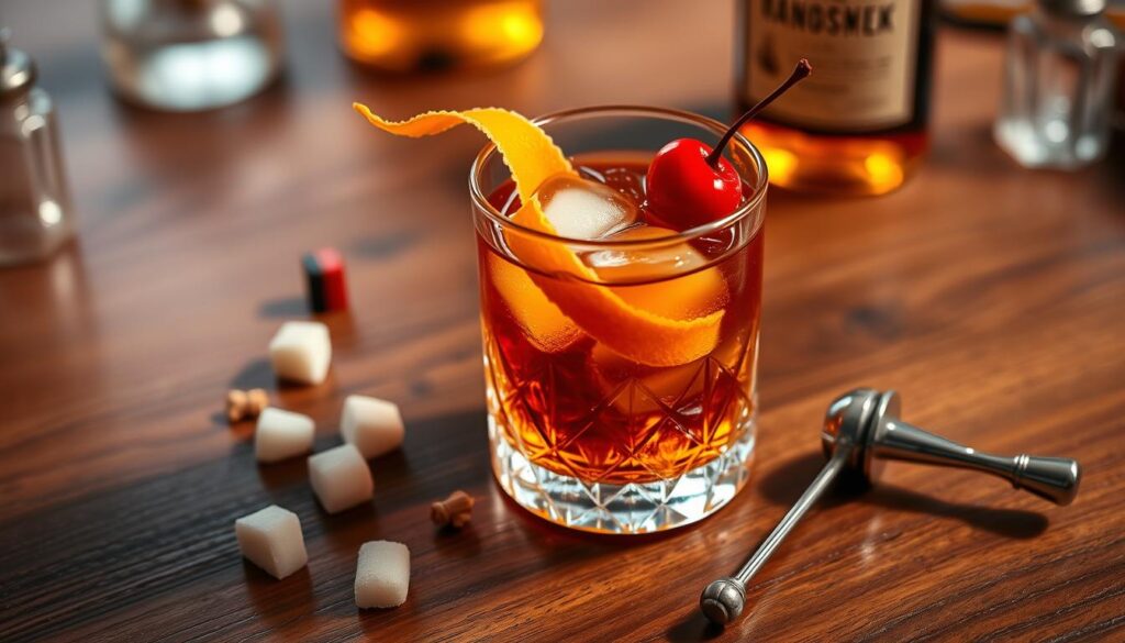 old fashioned cocktail rye