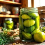 old fashioned green tomato pickles recipe