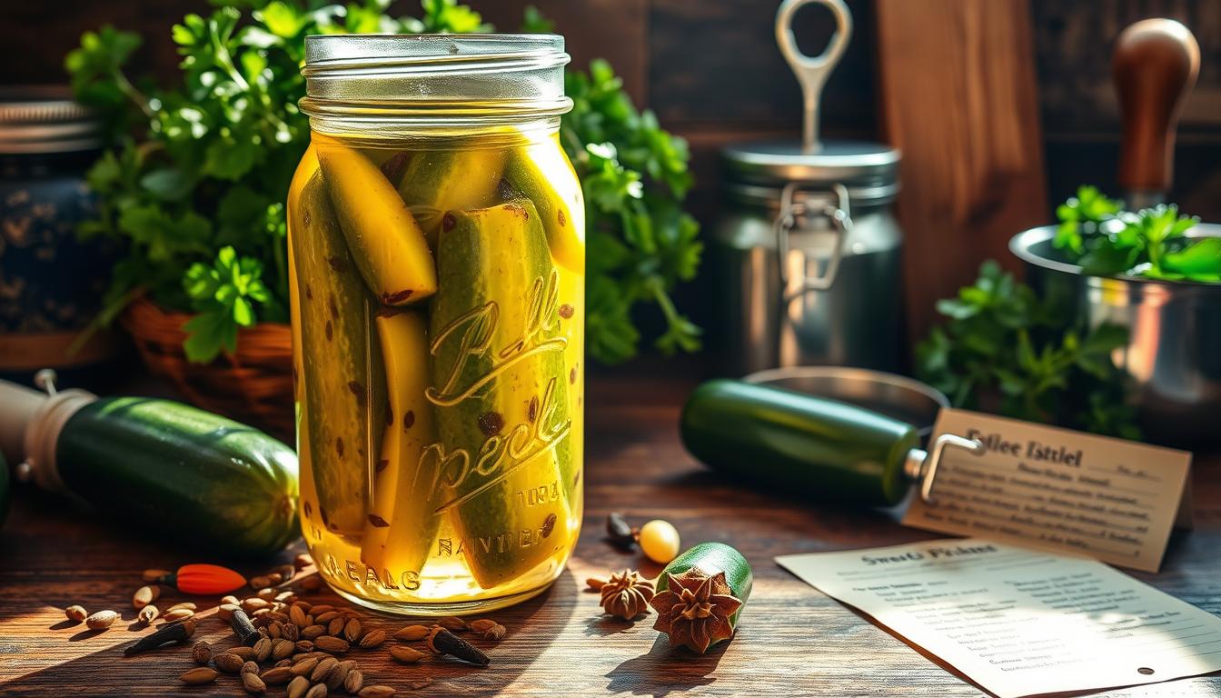 old fashioned homemade sweet whole pickle recipe​