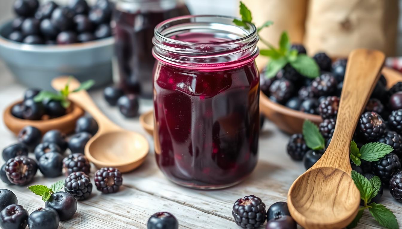 old fashioned huckleberry jelly recipe