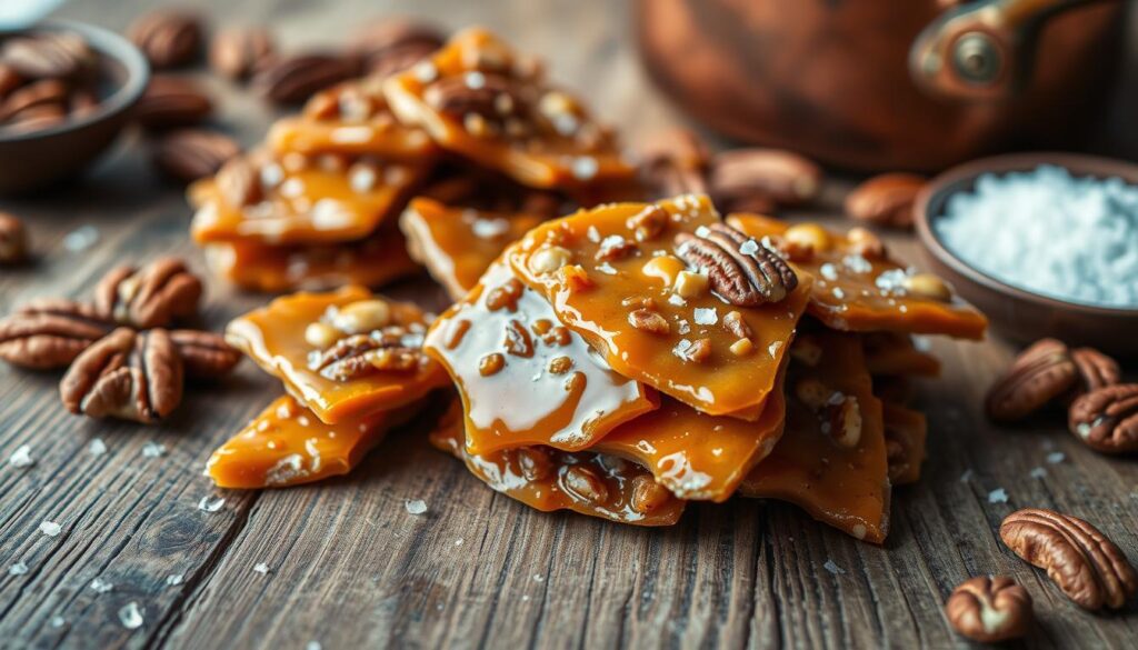 Old Fashioned Pecan Brittle Recipe - Easy Homemade Candy