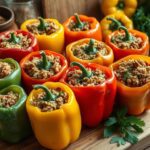 old fashioned stuffed bell peppers recipe