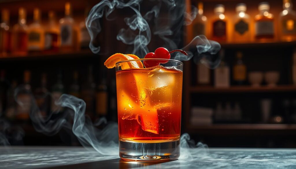 smoking cocktail